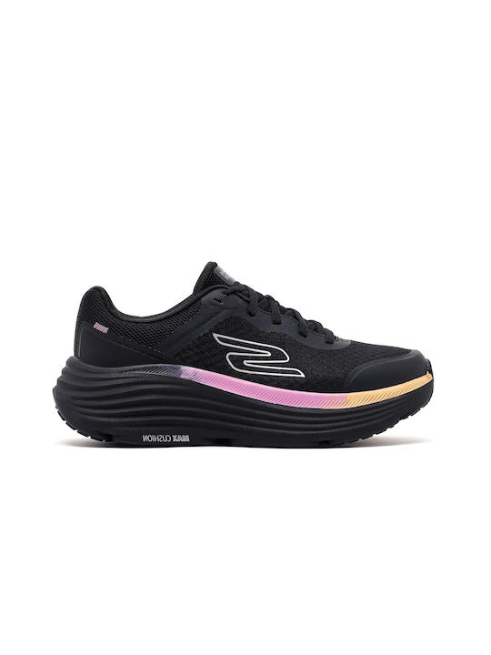 Skechers  Κωδικός: 129470-BKPK Γυναικεία Αθλητικά Παπούτσια Running Μαύρα
