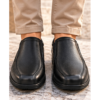LUISETTI 37050 Ανδρικά Παπούτσια Μαύρα Slip-On – Casual Comfort