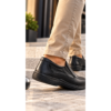 LUISETTI 37050 Ανδρικά Παπούτσια Μαύρα Slip-On – Casual Comfort