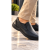 LUISETTI 37050 Ανδρικά Παπούτσια Μαύρα Slip-On – Casual Comfort