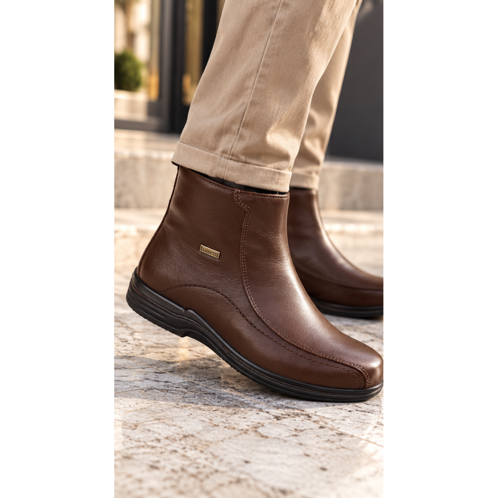 Ανδρικά Μποτάκια Luisetti 37052NA COGNAC