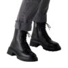 Γυναικεία αρβυλάκια Tamaris 1-25208-47 001 μαύρο δέρμα