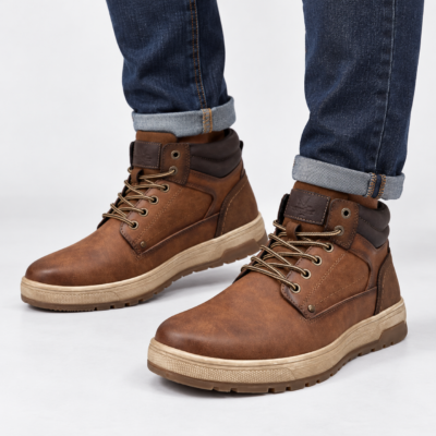 Wrangler Μποτάκια Amos Men Mid 20263093.JCU Tortoise Shell